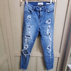 PacSun Power Super Stretch Distressed Jeggings